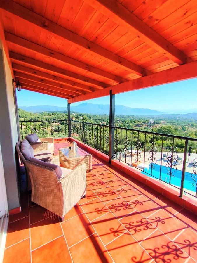 Heaven House With Pool Appartement Gouvia Buitenkant foto