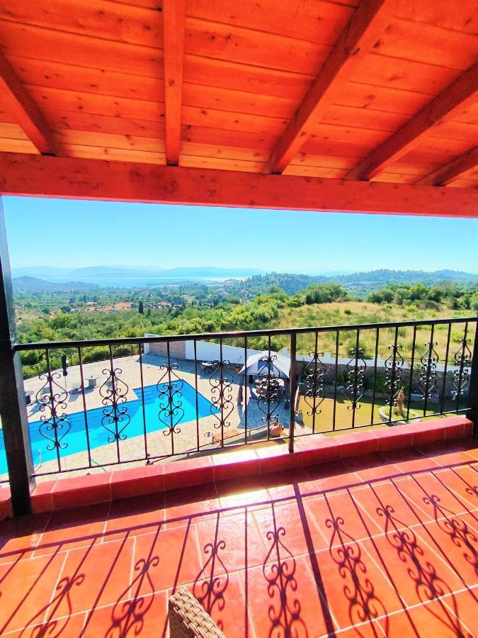 Heaven House With Pool Appartement Gouvia Buitenkant foto